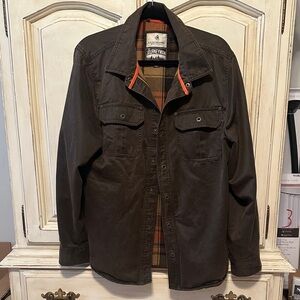 Men's Journeyman Flannel Lined Shirt Jacket